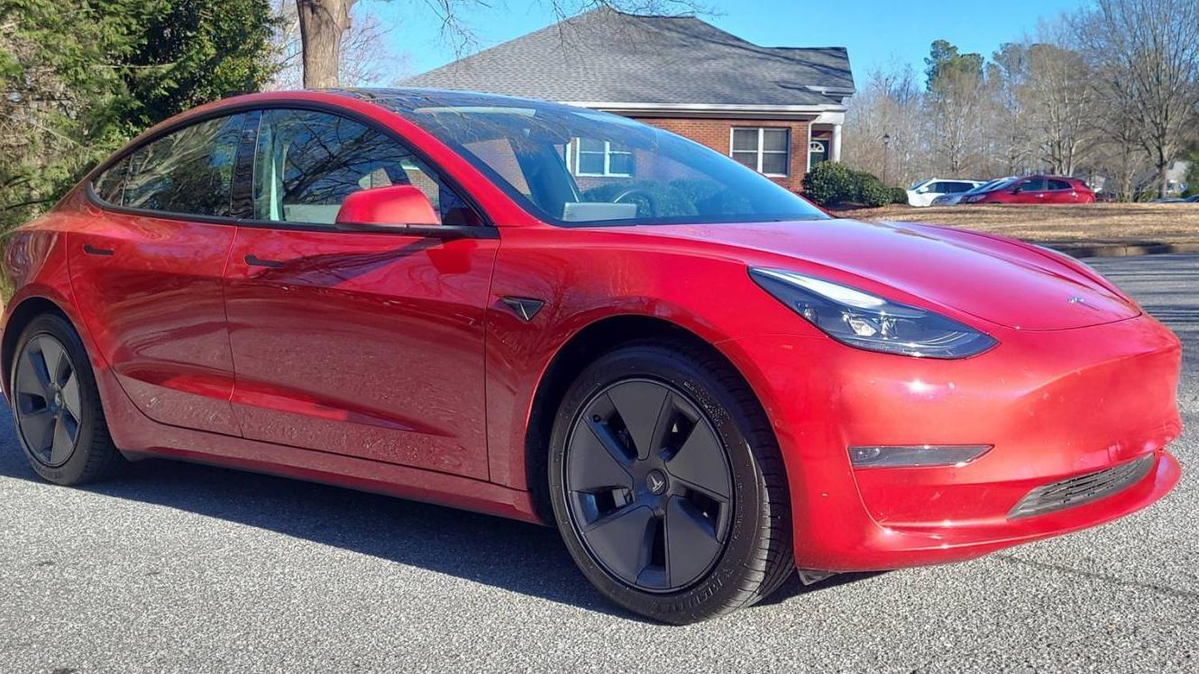 TESLA MODEL 3 2021 5YJ3E1EA1MF099702 image